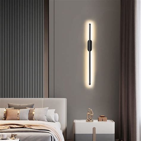 Kyotech Wandleuchte Innen W Cm Led Wandleuchte Schwarz Moderne