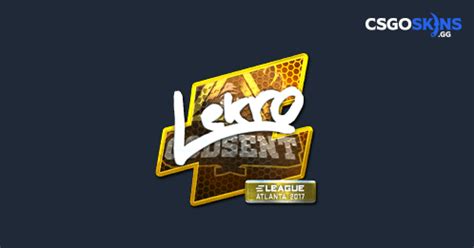 Sticker Lekr Foil Atlanta Csgoskins Gg