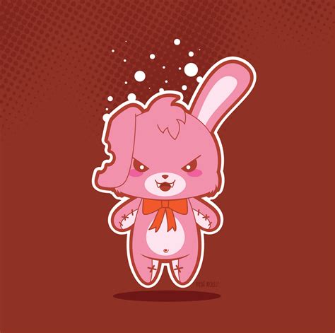 Crazy Bunny Vector by funky23 on DeviantArt