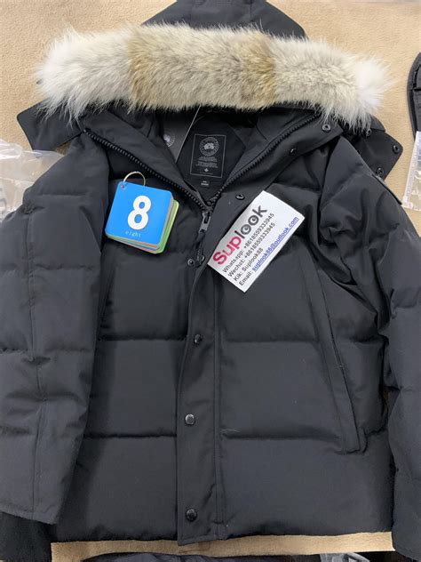 Canada Goose Wyndham Parka Black Color with Black Badge (2022) from