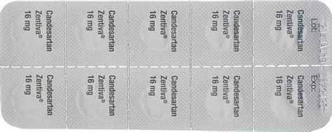 Candesartan Zentiva Tabletten 16mg 30 Stück in der Adler Apotheke