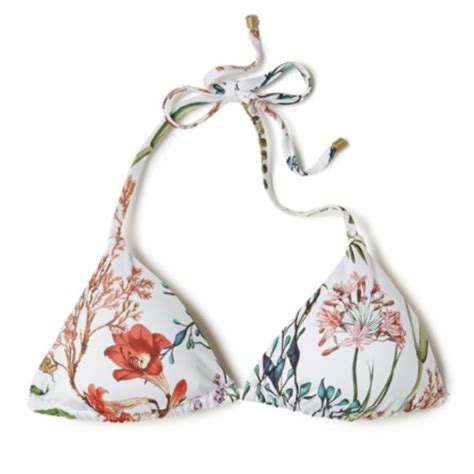 Vitamin A Swim Vitamin A Floral White Bikini Set Nwt Poshmark