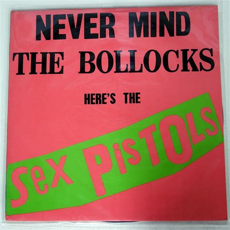 【全体的に状態が悪い】sex Pistols Never Mind The Bollocks Heres The Sex Pistols