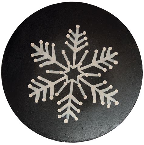 Snowflake Plates - 3 asst.