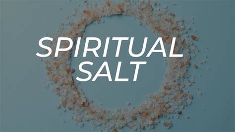 Spiritual Salt By Doctor Sun Simiao Youtube