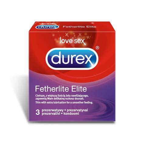 Prezerwatywy Elite Fetherlite Kondomy Durex