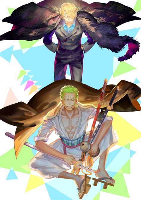 One Piece Zoro X Sanji Fan Art