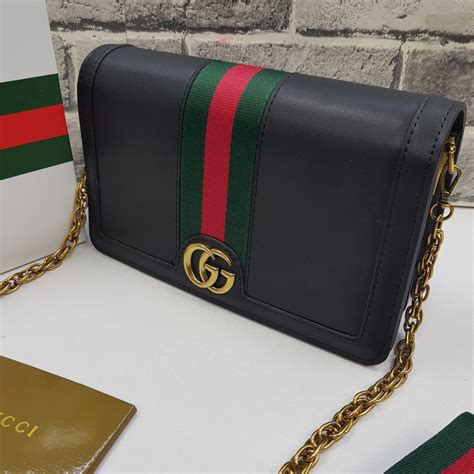 Сумка гуччи Gucci натуральная кожа в коробке размер 24см на 15см цена ...