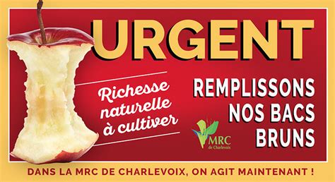 Collecte Des Mati Res Organiques Mrc De Charlevoix