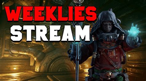 Weeklies Accomplished Psyker Zealot Gameplay For Darktide Youtube