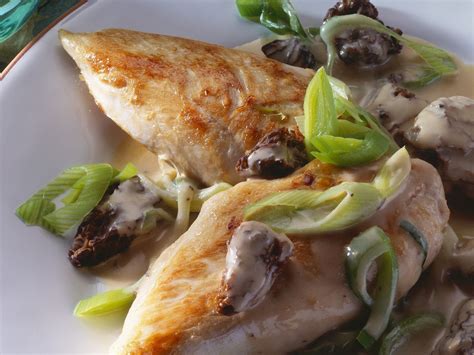 Chicken in Morel Cream Sauce recipe | Eat Smarter USA