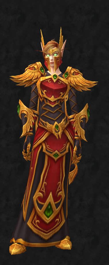 Sindorei Blood Elf Heritage Armor