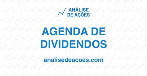 Agenda de Dividendos 2024 Calendário Completo Guia do Investidor