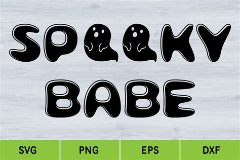 Spooky Babe Spooky Vibes Svg Graphic By Anuchasvg Creative Fabrica