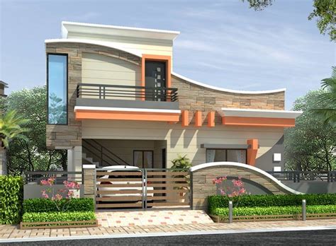 Modern Exterior Wall Designs Indian Houses