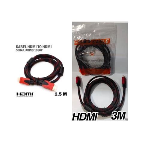 Jual Kabel Hdmi Laptop Ke Tv Cctv M M Kabel Stb Shopee Indonesia