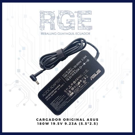 CARGADOR ORIGINAL PARA LAPTOP ASUS 180W 19 5V 9 23A 5 5 2 5