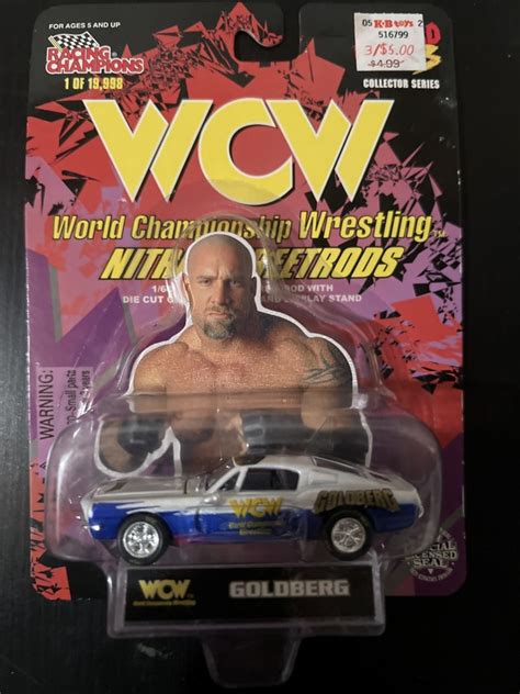 WCW Nitro Street Rod Goldberg - N&P Wrestling Figures