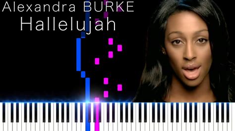 Hallelujah L Cohen Feat Alexandra Burke Piano Tutorial YouTube