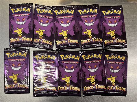 Купить Pokemon TCG Halloween Trick or Trade Booster Bundle на Аукцион