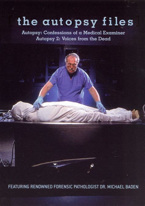 Best Buy The Autopsy Files Autopsy Confessions Of A Medical Examiner