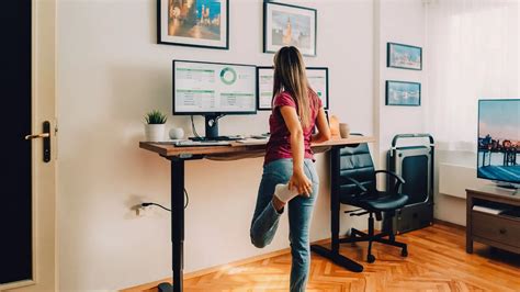 10+ Simple Standing Desk Exercises to Keep You Energized