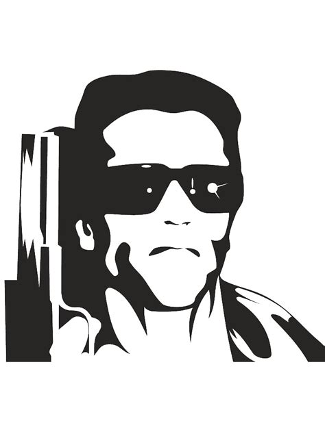 Free Printable Arnold Schwarzenegger Stencils And Templates