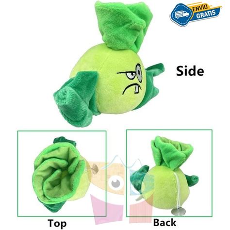 Multiofertas Peluche Bonk Choi Plantas Vs Zombies 17cm Peluche