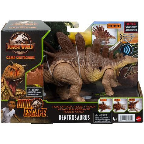 Mattel Jurassic World Roar Attack Kentrosaurus Dinosaur Action Figure Toys Gwd06 Hcl93 Toys