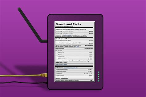 Broadband Internet Nutrition” Labels Are Coming Heres What You Need