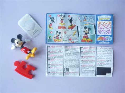 Kinder Surprise Disney Ans Mickey Vt Bpz Eac