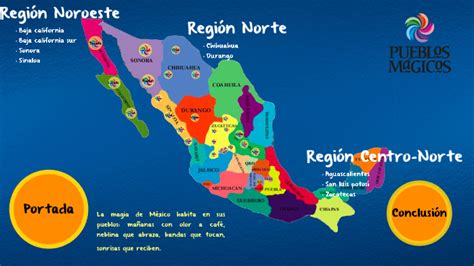 Actividad De Aprendizaje Mapa De Pueblos M Gicos De Las Regiones