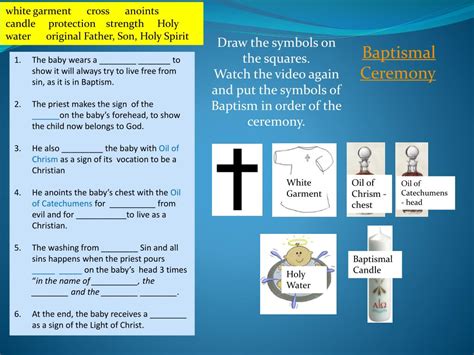 Ppt The Ceremony Of Baptism Powerpoint Presentation Free Download Id 2840378