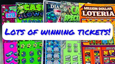 Lots Of Winning Tickets In Todays Session Texas Lottery