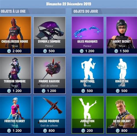 Boutique Fortnite D Cembre Millenium