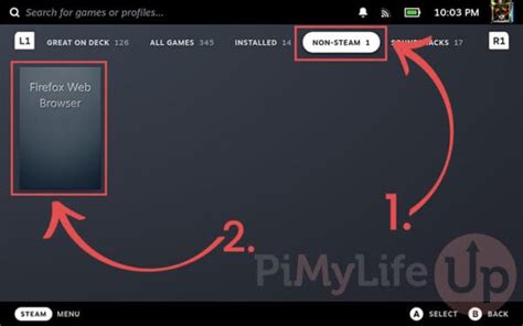 How To Add A Non Steam Game On The Steam Deck Pi My Life Up