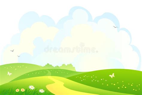 Green Hill Clip Art