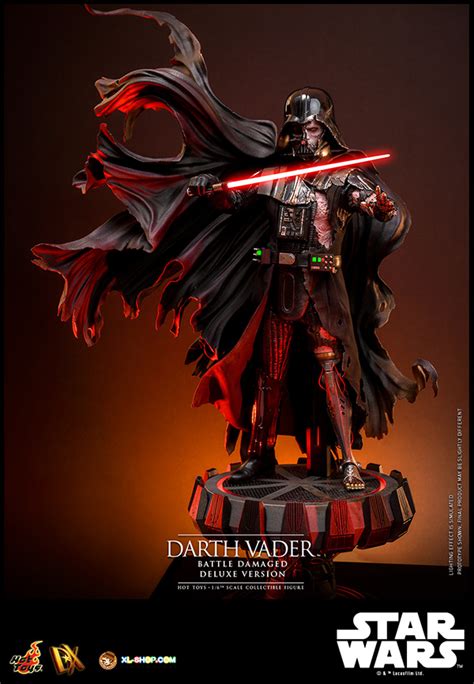 Hot Toys DX45B Star Wars 1 6th Scale Darth Vader Battle Damaged Collectible Figure