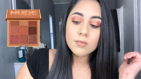 New Huda Beauty Nude Obsessions Medium Palette Youtube