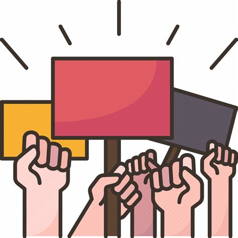 Protest Activist Rally Demonstration Strike Icon Download On Iconfinder