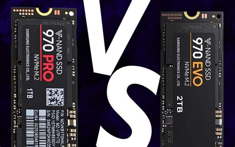 Samsung 970 Evo Vs 970 Evo Pro Compared Wepc