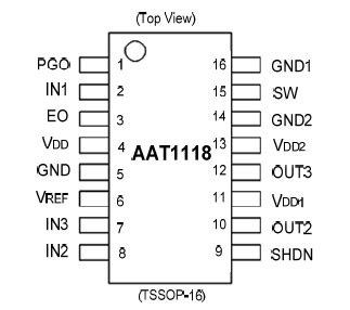 AAT1118 台灣,香港,中國區代理 穎多科技 075588316969