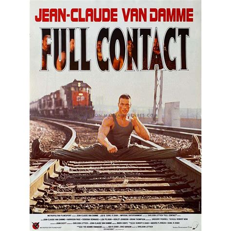 Affiche De Cin Ma Fran Aise De Full Contact X Cm