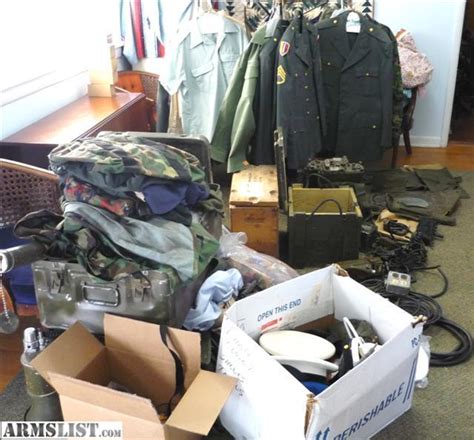 ARMSLIST - For Sale: Army Military equipment and clothes