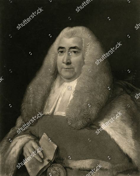 Sir William Blackstone English Jurist Editorial Stock Photo