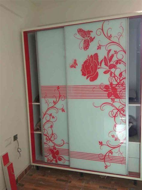 Contemporary Sliding Door Wardrobe Design by Rubic Wall Decor | KreateCube