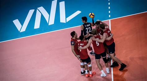 New Team Same Goal For U S Men At Vnl Usa Volleyball