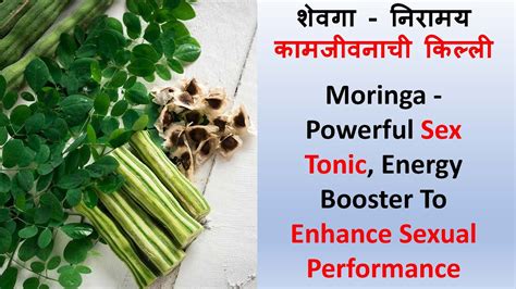 शेवगा निरामय कामजीवनाची किल्ली Moringa Powerful Sex Tonic Enhance