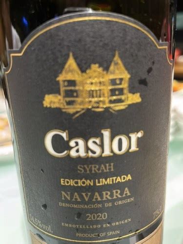 Caslor Edición Limitada Syrah Vivino US