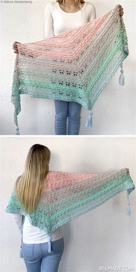 27 Stunning Delicate Crochet Shawls With Free Patterns